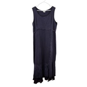 Neil & David Women's Vintage Lagenlook Sleeveless Maxi Dress - XL